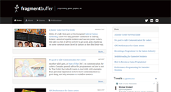 Desktop Screenshot of fragmentbuffer.com